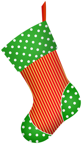 This png image - Christmas Decorative Stocking Clip Art Image, is available for free download