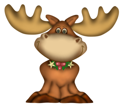 Christmas Deer PNG Clipart | Gallery Yopriceville - High-Quality Images