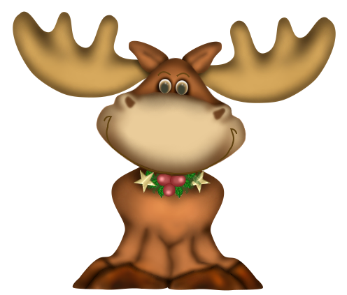 This png image - Christmas Deer PNG Clipart, is available for free download