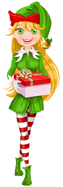 This png image - Christmas Elf Transparent PNG Clip Art Image, is available for free download