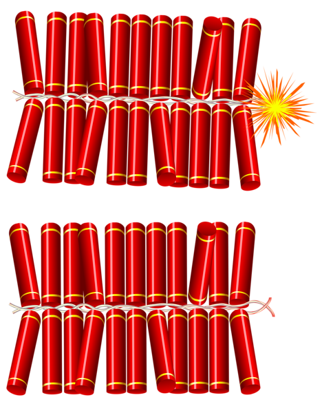 This png image - Christmas Firecrackers PNG Clip Art Image, is available for free download