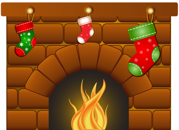 This png image - Christmas Fireplace PNG Clip Art Image, is available for free download