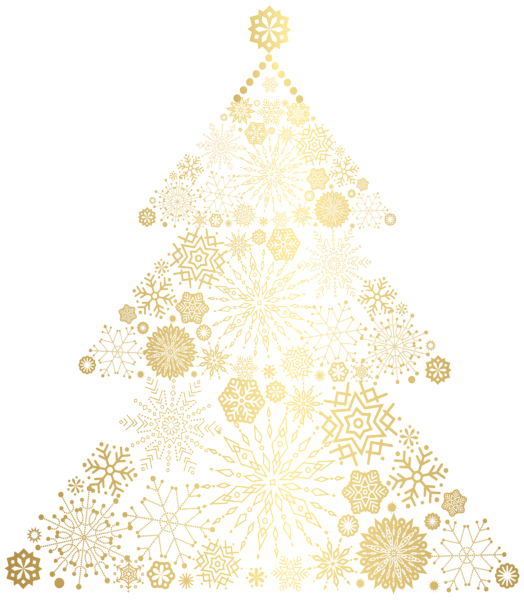 This png image - Christmas Gold Tree PNG Clip Art Image, is available for free download