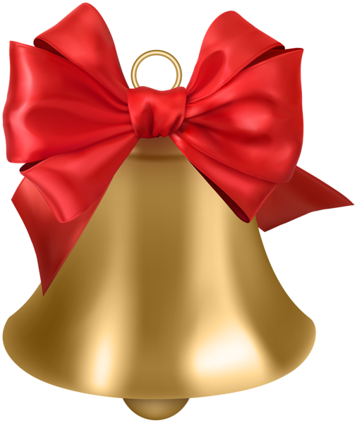 This png image - Christmas Golden Bell PNG Clipart, is available for free download