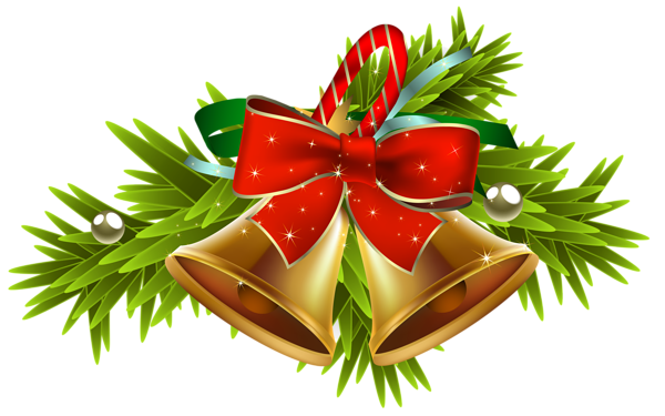 This png image - Christmas Golden Bells Decor PNG Clipart Image, is available for free download