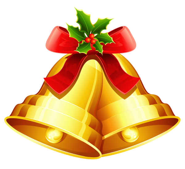 This png image - Christmas Golden Bells Ornament PNG Clipart, is available for free download