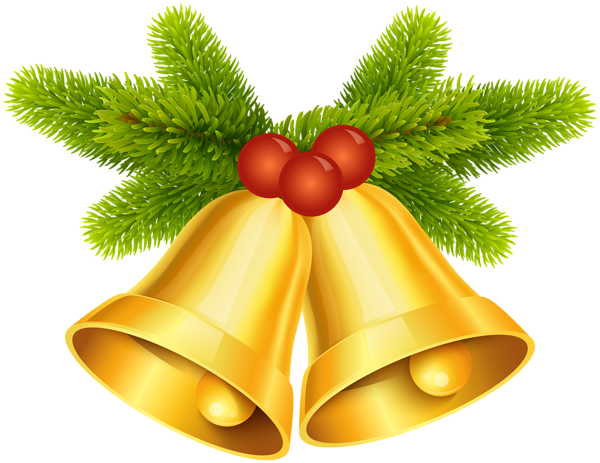 This png image - Christmas Golden Bells PNG Clip Art, is available for free download