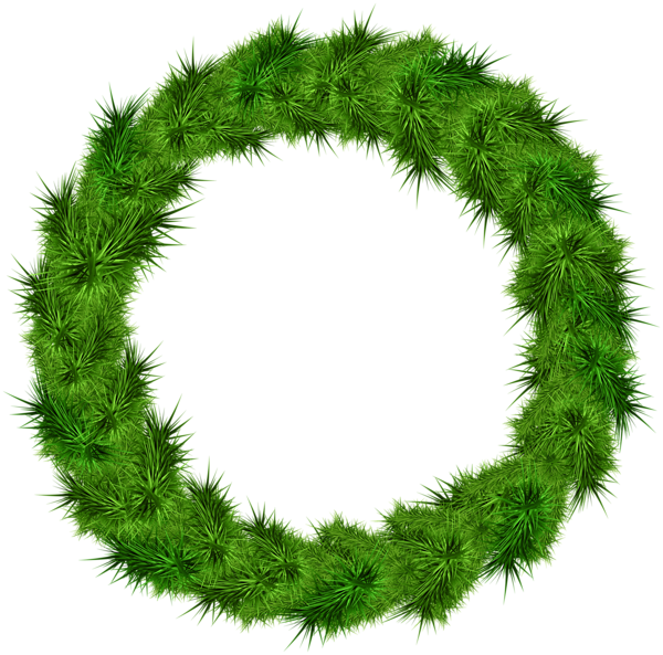 This png image - Christmas Green Wreath Transparent PNG Image, is available for free download