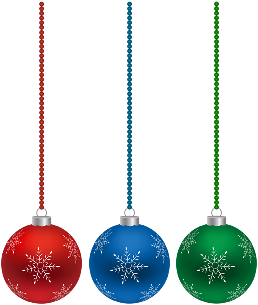 This png image - Christmas Hanging Balls PNG Transparent Image, is available for free download