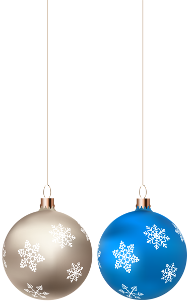 This png image - Christmas Hanging Balls Transparent PNG Clip Art, is available for free download