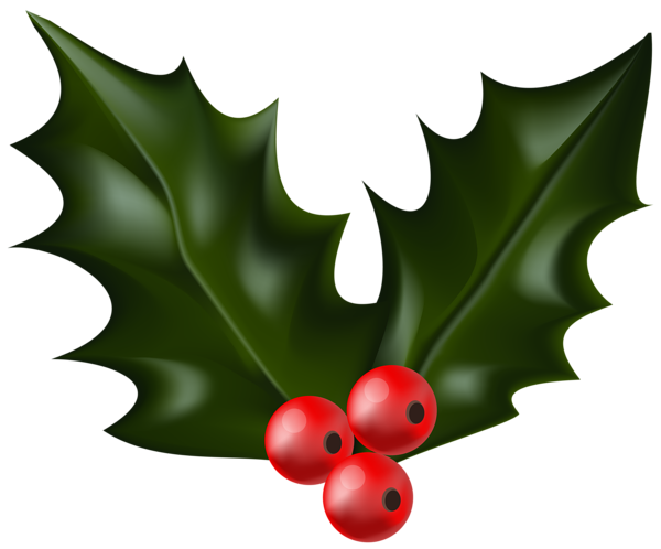 This png image - Christmas Holly Mistletoe PNG Clip Art, is available for free download