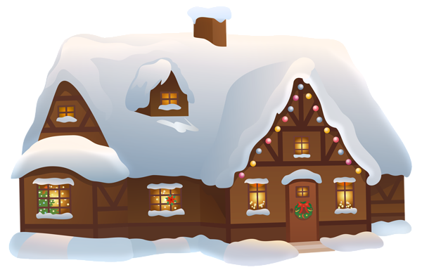 Christmas House Transparent PNG Clip Art Image This png image - Christmas House Transparent PNG Clip Art Image, is available for free download
