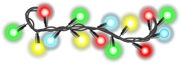This png image - Christmas Lights Clip Art PNG Image, is available for free download