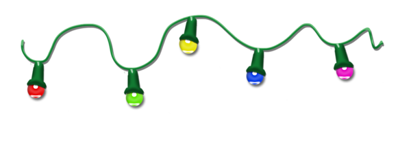 This png image - Christmas Lights Clipart, is available for free download