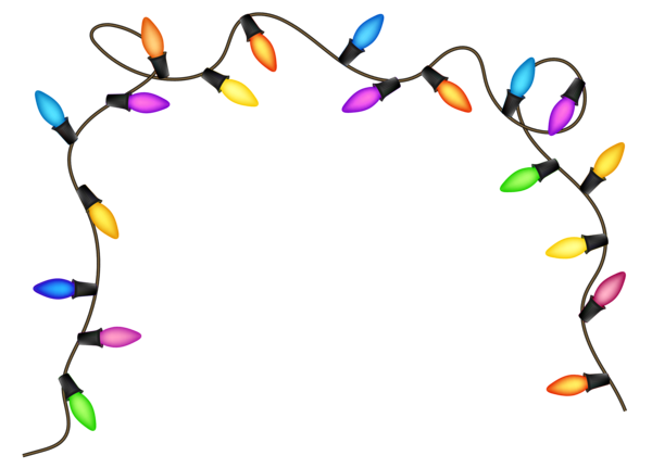This png image - Christmas Lights Clipart PNG Image, is available for free download
