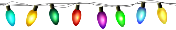 This png image - Christmas Lights Transparent PNG Clip Art, is available for free download