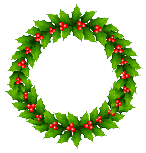 This png image - Christmas Mistletoe Wreath PNG Clipart Image, is available for free download