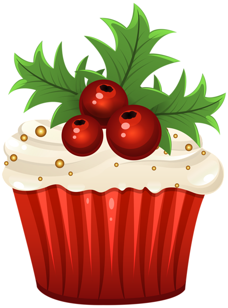 This png image - Christmas Muffin PNG Clip Art Image, is available for free download