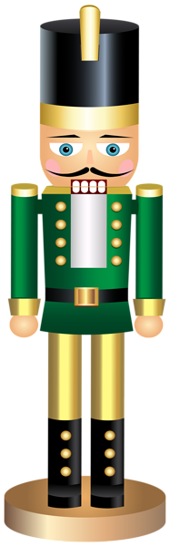 This png image - Christmas Nutcracker Green PNG Transparent Clipart, is available for free download