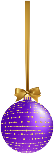 This png image - Christmas Ornament Purple Deco Clip Art, is available for free download