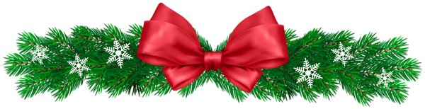 This png image - Christmas Pine Decor PNG Clip Art Image, is available for free download