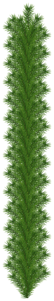 This png image - Christmas Pine Line PNG Clipart, is available for free download