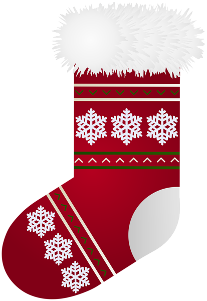 This png image - Christmas Red Stocking PNG Clipart, is available for free download