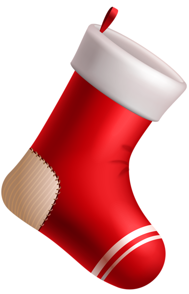 This png image - Christmas Red Stocking PNG Clipart Image, is available for free download
