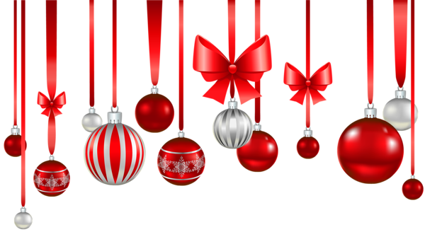Christmas Red White Balls Ornament PNG Picture | Gallery Yopriceville ...