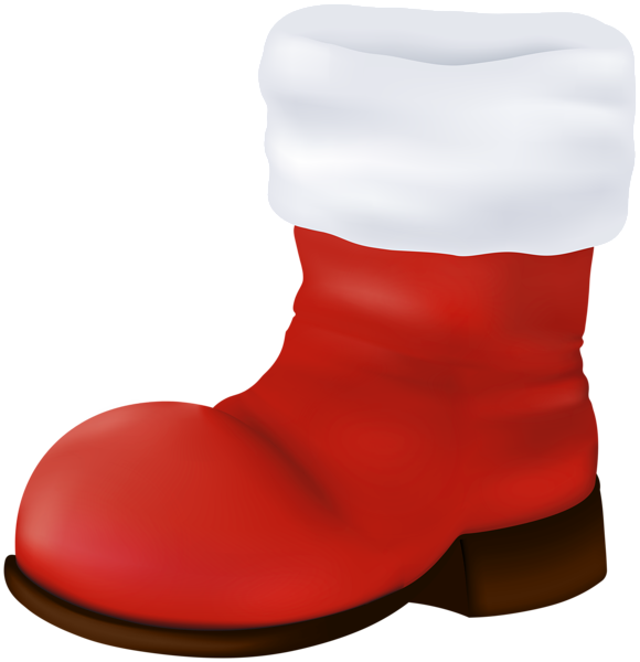 This png image - Christmas Santa Boot PNG Clipart, is available for free download