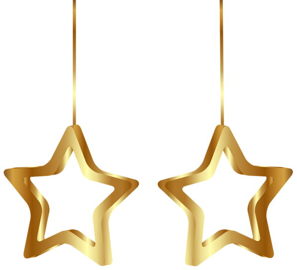 This png image - Christmas Star Ornaments Transparent PNG Clipart Image, is available for free download