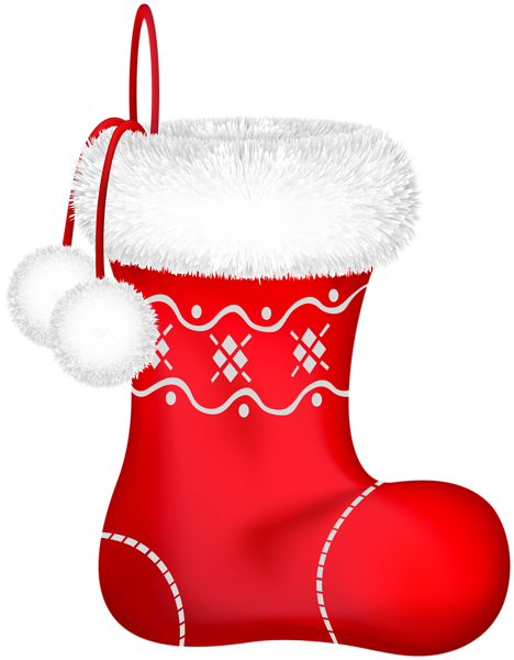 Christmas Stocking Red Transparent Clipart | Gallery Yopriceville ...