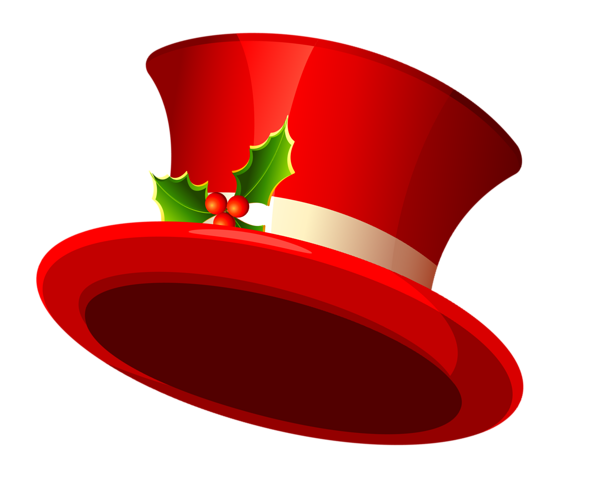This png image - Christmas Top Hat Transparent PNG Clipart, is available for free download