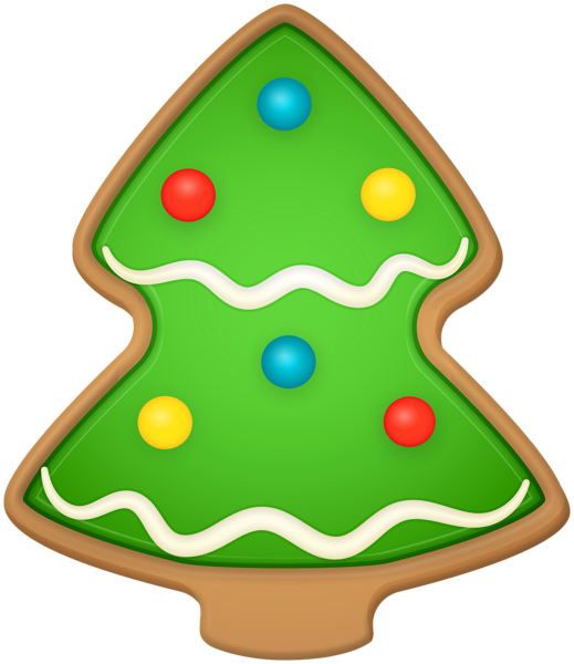 This png image - Christmas Tree Cookie PNG Clipart, is available for free download