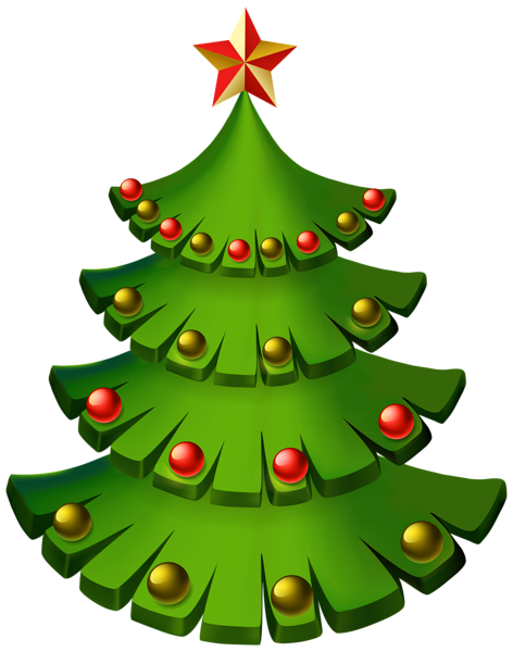 This png image - Christmas Tree Decorative PNG Clip Art Image, is available for free download