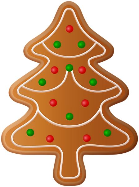 This png image - Christmas Tree Gingerbread Cookie PNG Clipart, is available for free download