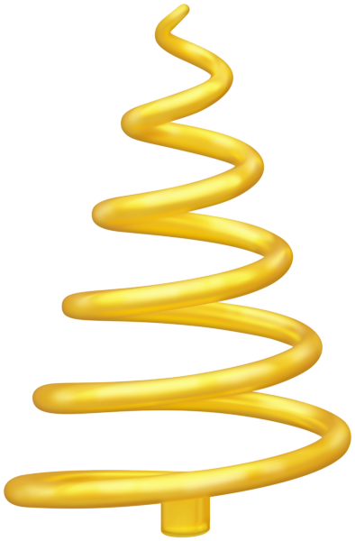This png image - Christmas Tree Gold PNG Clipart, is available for free download