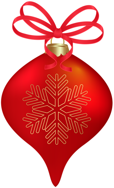 Christmas Tree Ornament Red PNG Clipart | Gallery Yopriceville - High ...