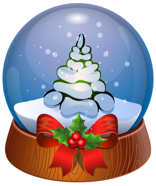 This png image - Christmas Tree Snow Globe Transparent PNG Clip Art Image, is available for free download