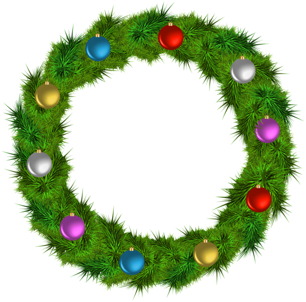 This png image - Christmas Wreath Transparent PNG Image, is available for free download