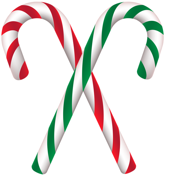 This png image - Crossed Candy Canes PNG Clipart, is available for free download