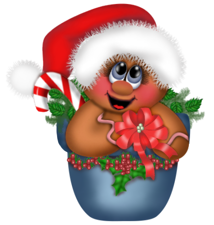 This png image - Cute Christmas Gingerbread Ornament, is available for free download