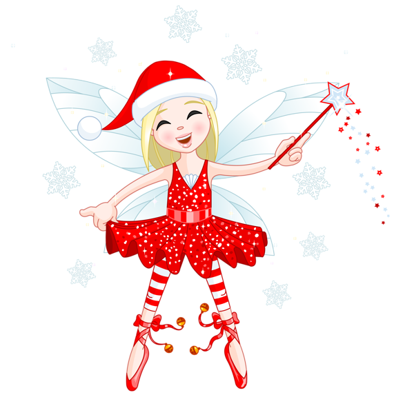 This png image - Cute Red Elf PNG Clipart, is available for free download