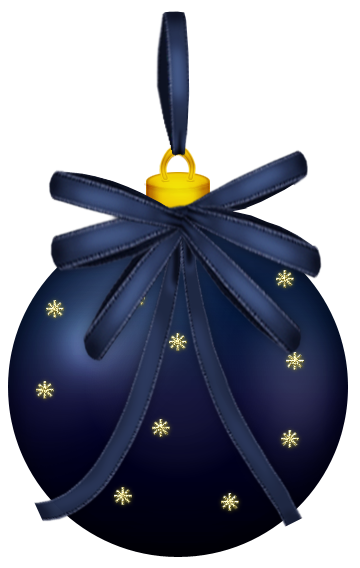 This png image - Dark Blue Christmas Ball PNG Clipart Picture, is available for free download
