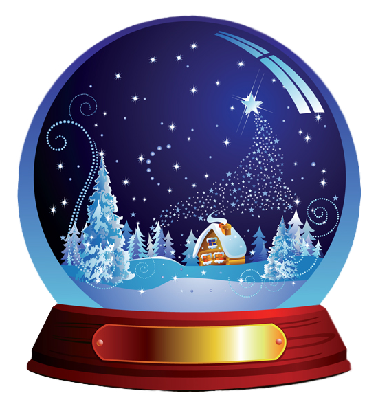 This png image - Dark Blue Christmas Snowglobe PNG Clipart, is available for free download