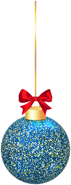 This png image - Elegant Christmas Blue Ball PNG Clip Art, is available for free download