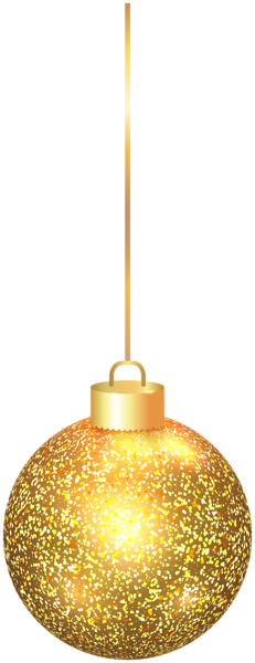 This png image - Elegant Christmas Gold Ball Clip Art Image, is available for free download