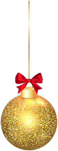 This png image - Elegant Christmas Gold Ball PNG Clip Art, is available for free download