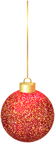 This png image - Elegant Christmas Red Ball Clip Art Image, is available for free download
