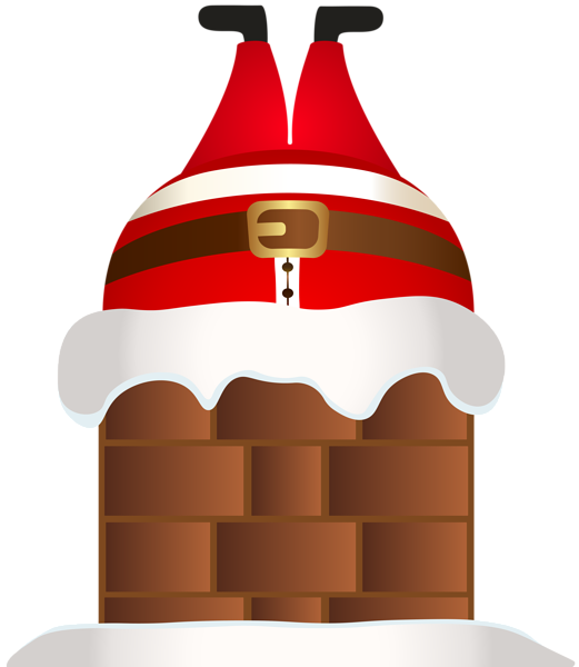 This png image - Funny Santa in Chimney PNG Clip Ar, is available for free download